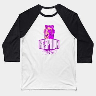 Video Pink Gamer Girl Respawn Baseball T-Shirt